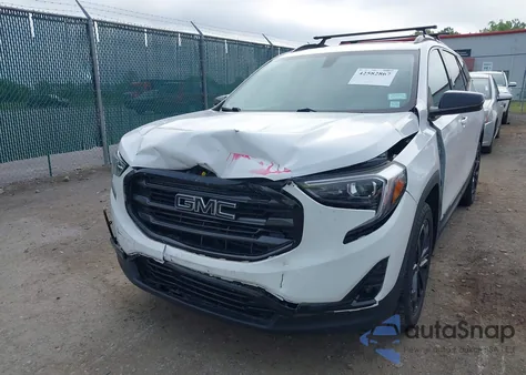 2019 GMC Terrain Slt из США, поврежденный, VIN 3GKALVEX5KL125486